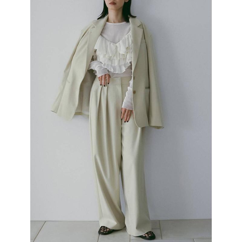 anuke（アンヌーク） 【SOLD OUT】anuke Mesh Frill Camisole 62610402