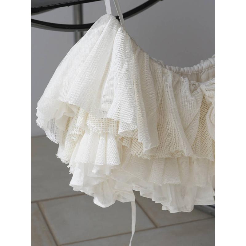 anuke（アンヌーク） 即日発送/anuke Mesh Frill Camisole 62610402