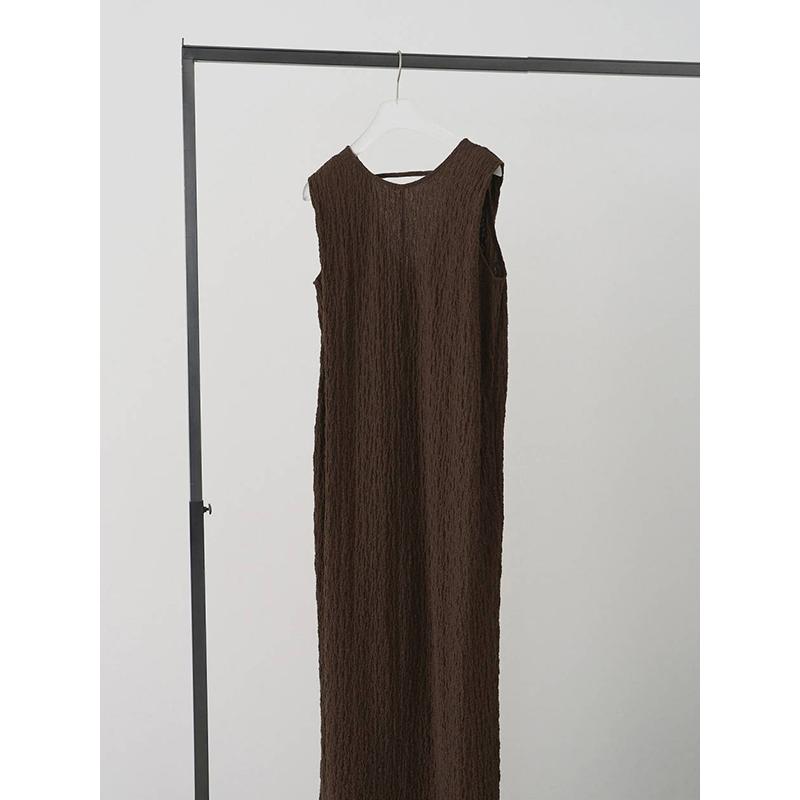 即日発送/anuke アンヌーク Sleeveless Shirring Onepiece 62610306  26SS 2026春夏 キャンセル返品不可の画像