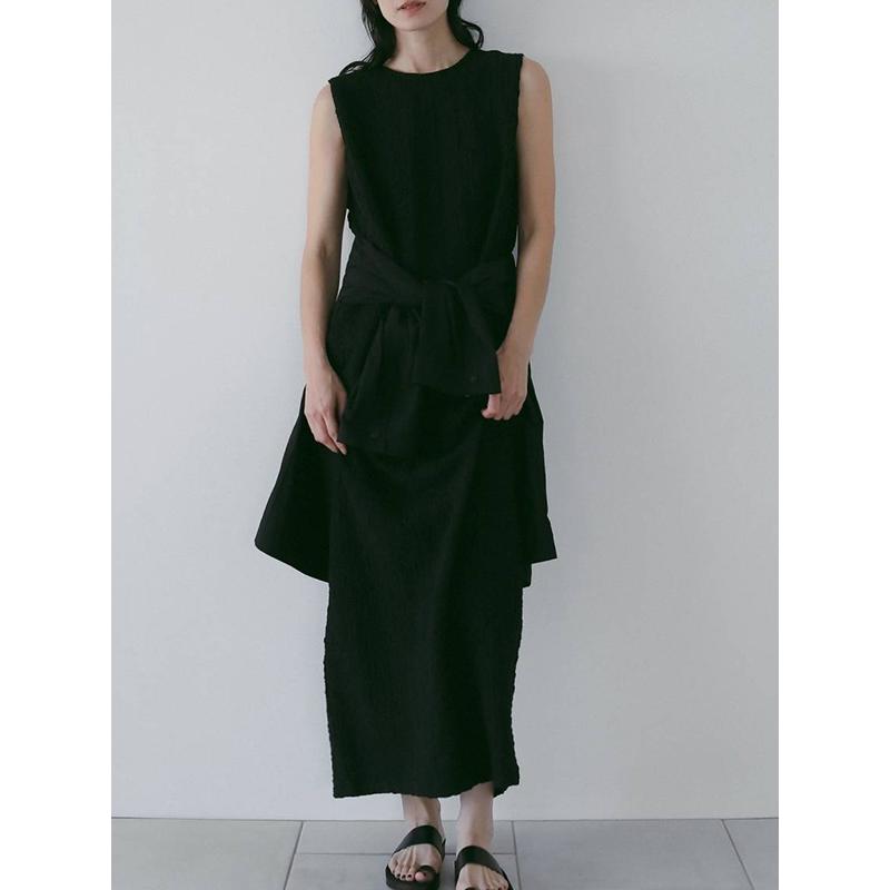 即日発送/anuke アンヌーク Sleeveless Shirring Onepiece 62610306  26SS 2026春夏 キャンセル返品不可の画像