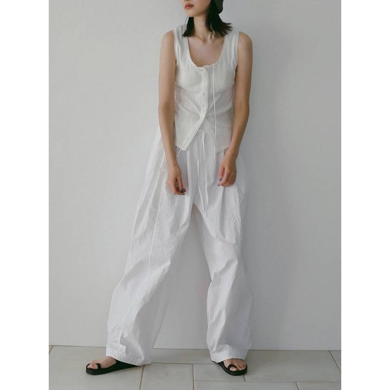 即日発送/anuke アンヌーク Cut Lace Tanktop 62610621  ネコポス送料無料 26SS 2026春夏 キャンセル返品不可の画像