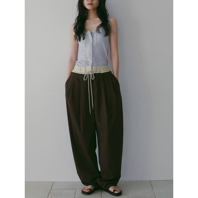 即日発送/anuke アンヌーク Cut Lace Tanktop 62610621  ネコポス送料無料 26SS 2026春夏 キャンセル返品不可の画像