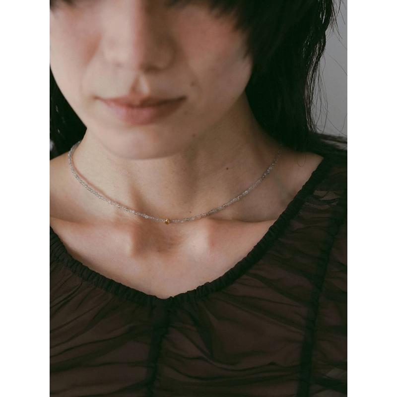 土日も即日発送/anuke アンヌーク Color Stone Necklace 62610912  ネコポス送料無料 26SS 2026春夏 キャンセル返品不可の画像
