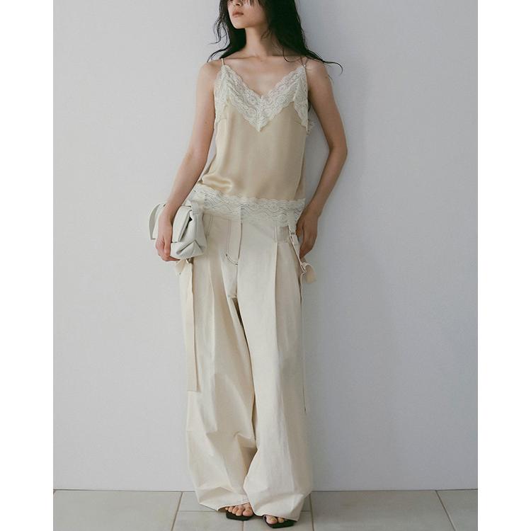 anuke（アンヌーク） 【SOLD OUT】anuke Satin Lace Camisole 62610425