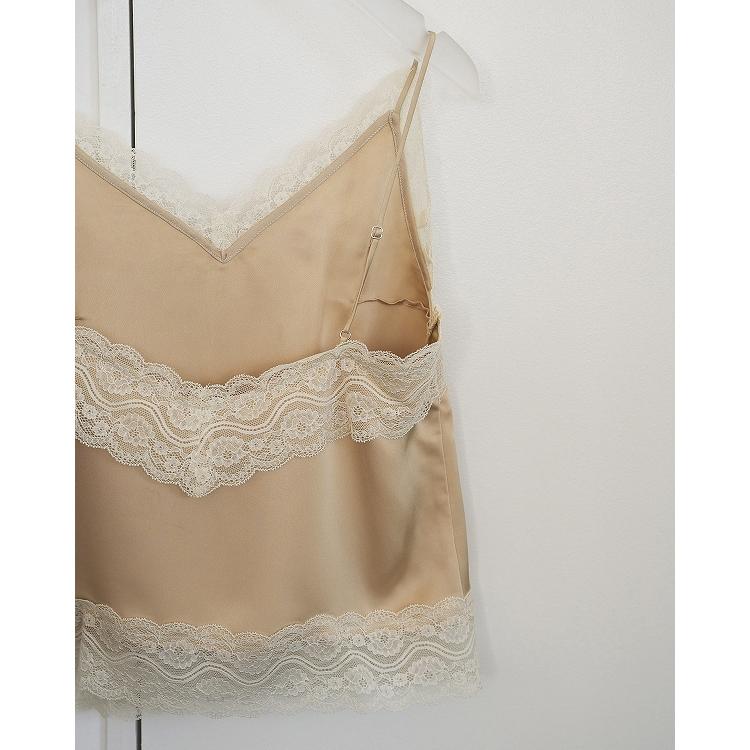 anuke（アンヌーク） 【SOLD OUT】anuke Satin Lace Camisole 62610425
