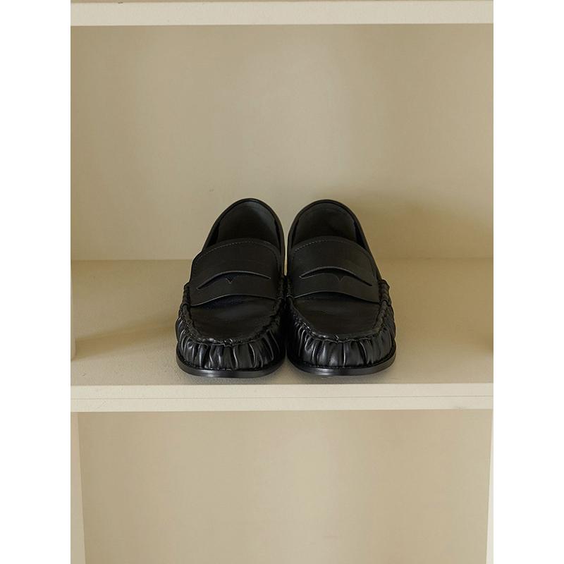 anuke（アンヌーク） 即日発送/anuke Gather Loafers 62621006 2026