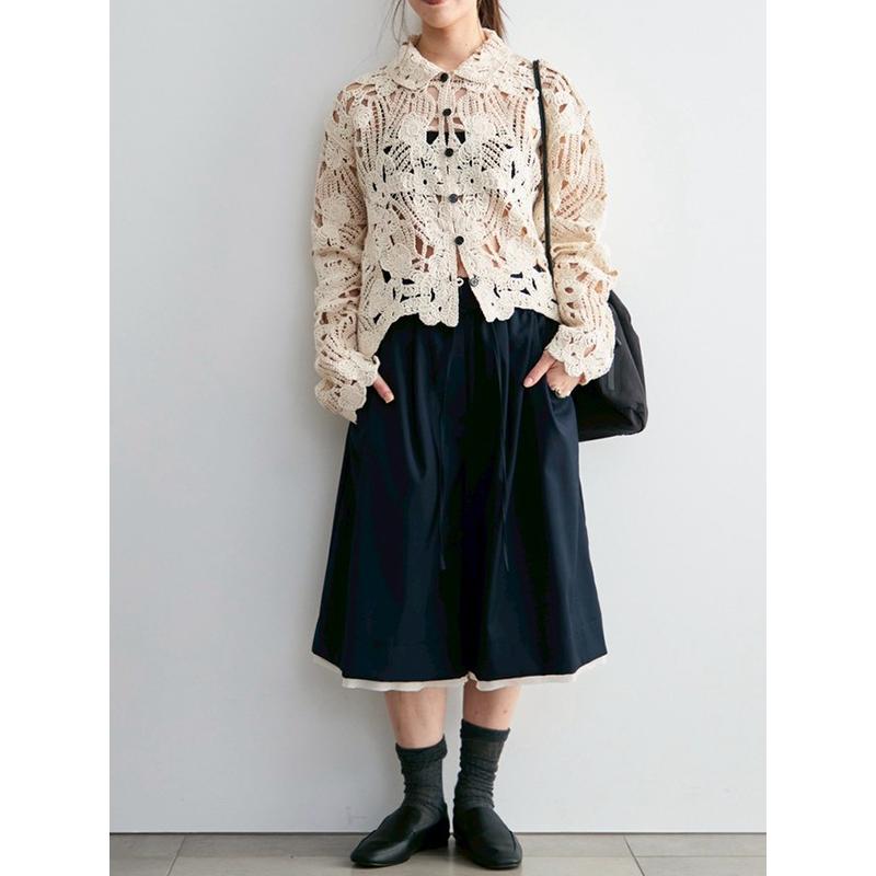 anuke（アンヌーク） 予約商品/anuke Embroidery Over Shirts 62620402