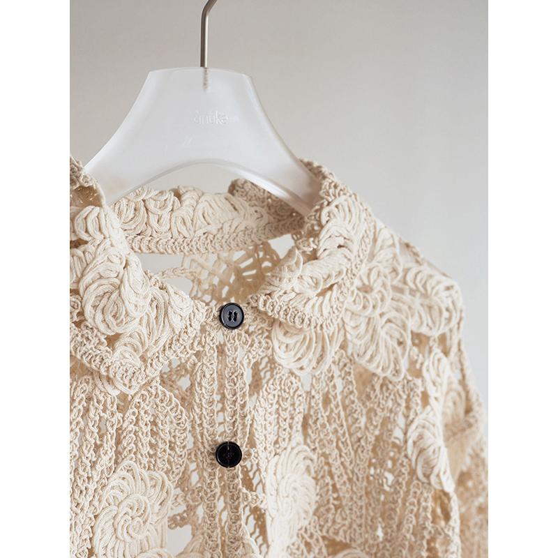anuke（アンヌーク） 予約商品/anuke Embroidery Over Shirts 62620402