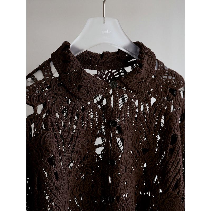 anuke（アンヌーク） 予約商品/anuke Embroidery Over Shirts 62620402