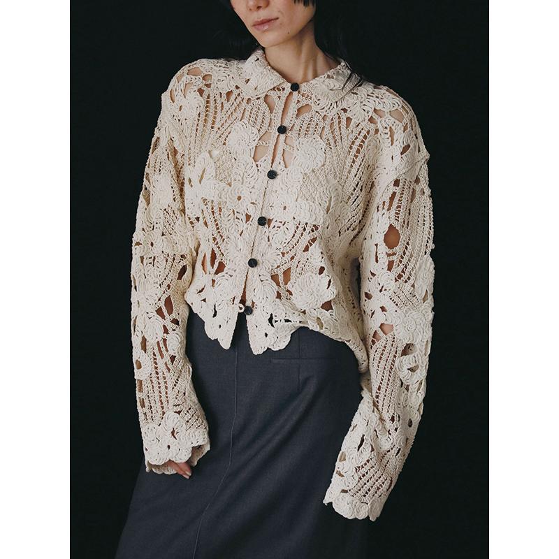 anuke（アンヌーク） 予約商品/anuke Embroidery Over Shirts 62620402