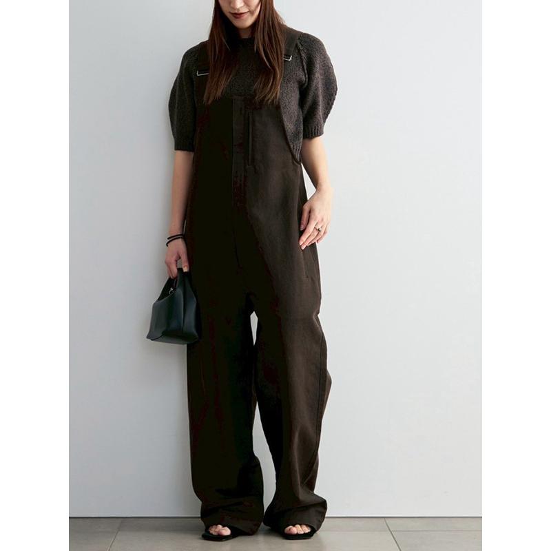 anuke（アンヌーク） 予約商品/anuke Cotton Wide Salopette 62620304