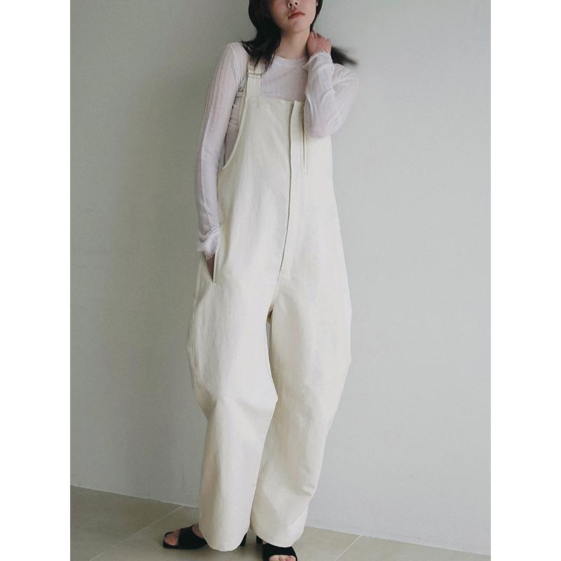 anuke（アンヌーク） 1〜3日以内に発送/anuke Cotton Wide Salopette
