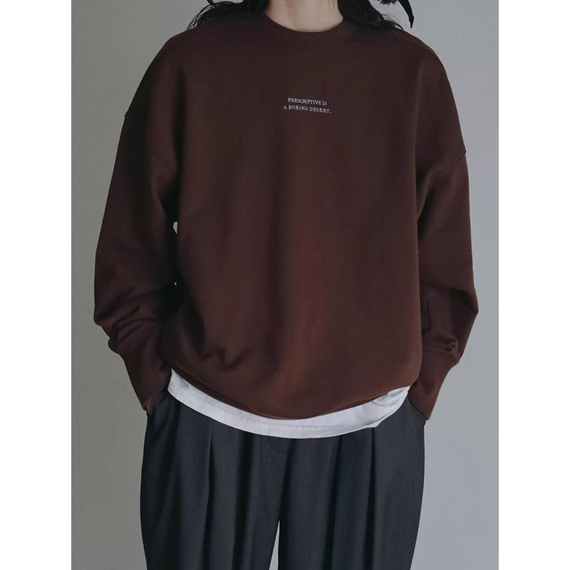 anuke（アンヌーク） 即日発送/anuke Embroidery Over Sweat 62620609