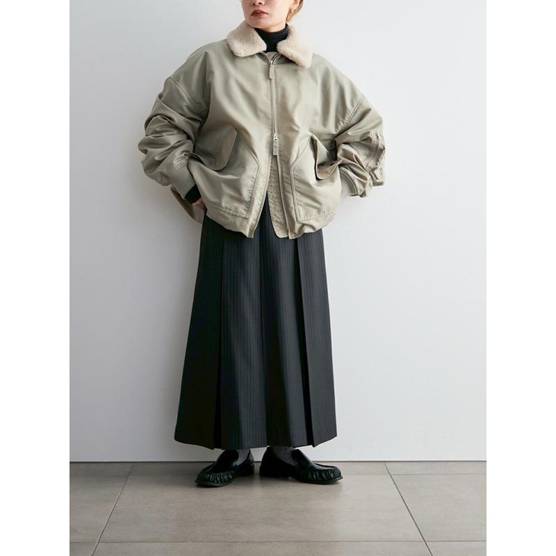 anuke（アンヌーク） 予約商品/anuke Stripe Pleats Skirt 62620804 9