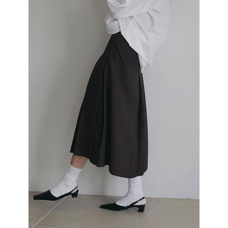 anuke（アンヌーク） 予約商品/anuke Stripe Pleats Skirt 62620804 9