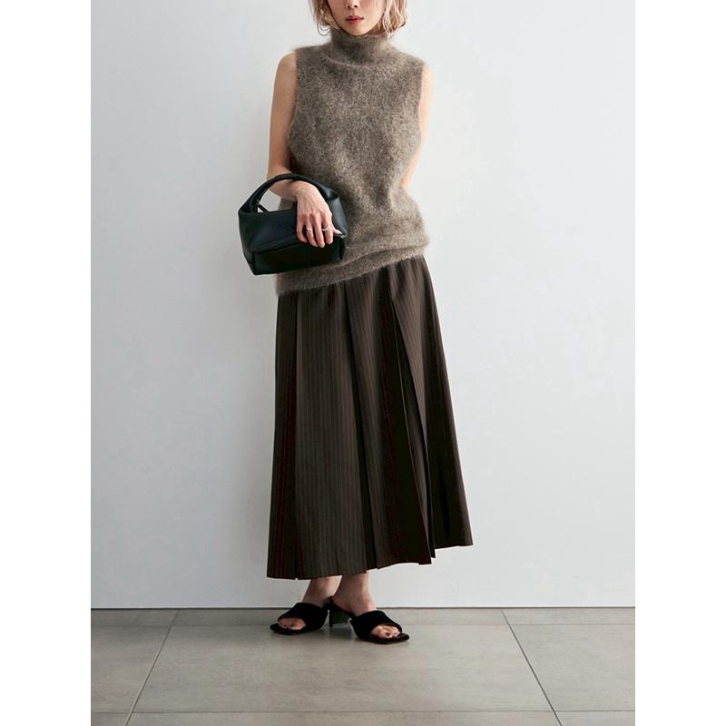 anuke（アンヌーク） 予約商品/anuke Stripe Pleats Skirt 62620804 9