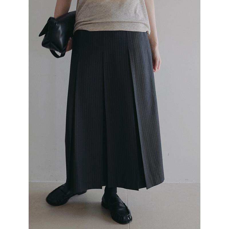 anuke（アンヌーク） 予約商品/anuke Stripe Pleats Skirt 62620804 9
