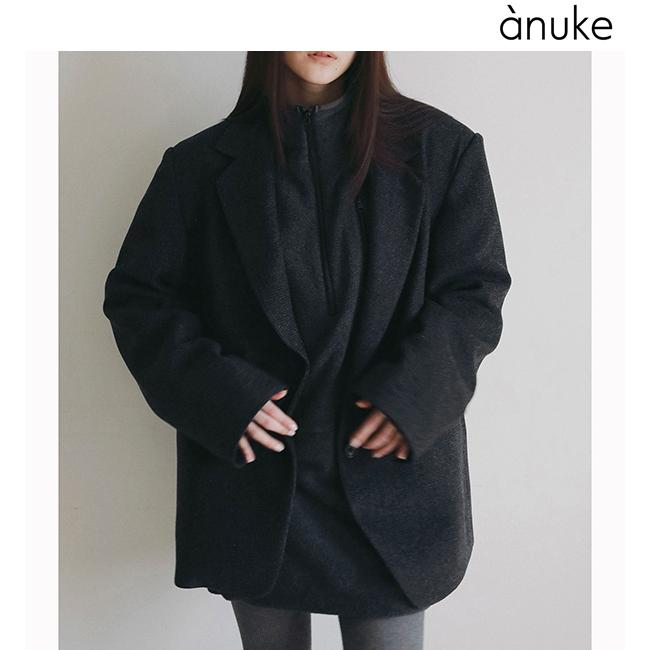 anuke（アンヌーク） 予約商品/anuke Herringbone Wool Jacket