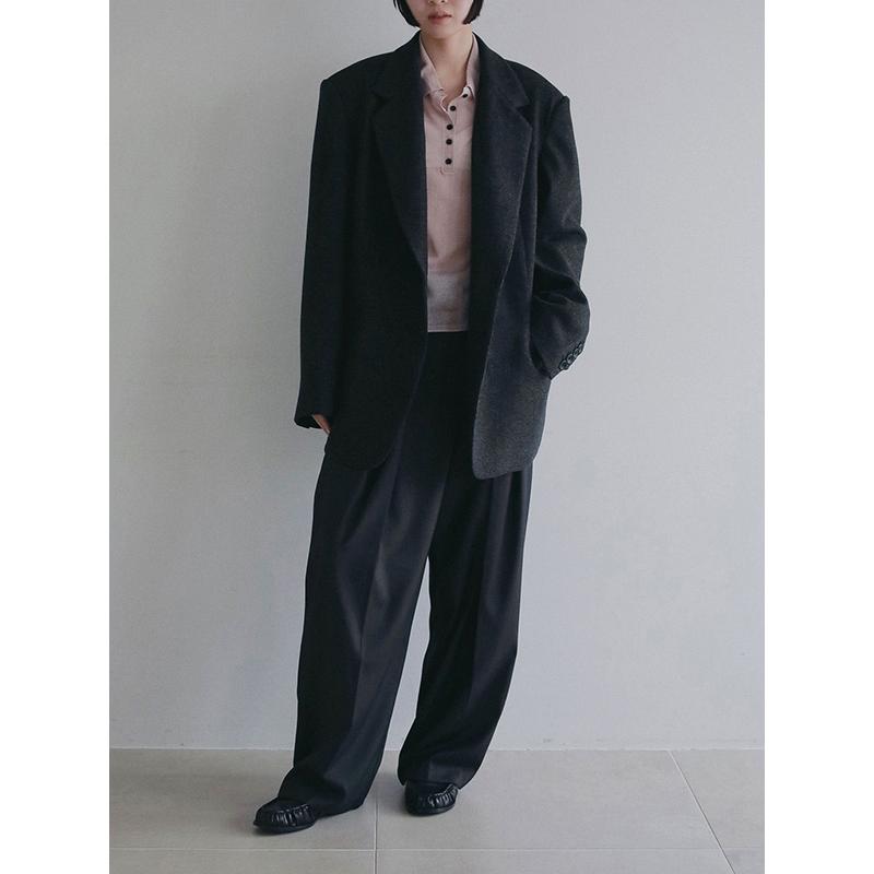 新品 完売anuke Herringbone Wool Jacket ベージ38 anuke（アンヌーク） 予約商品/anuke Herringbone Wool Jacket