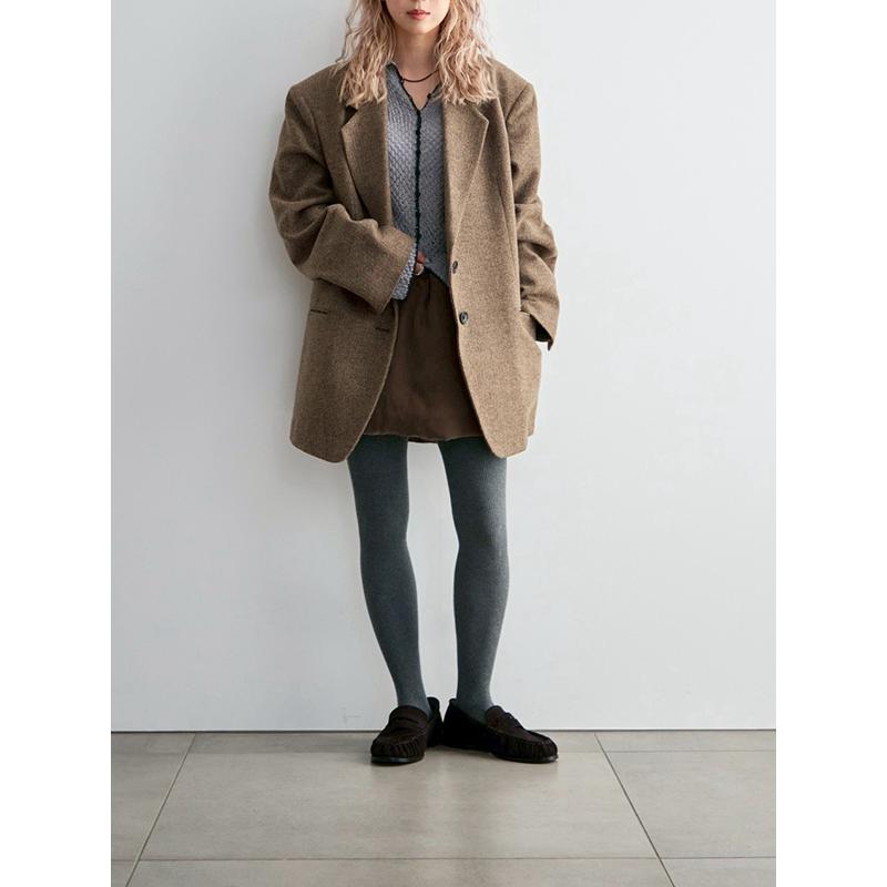 anuke（アンヌーク） 予約商品/anuke Herringbone Wool Jacket