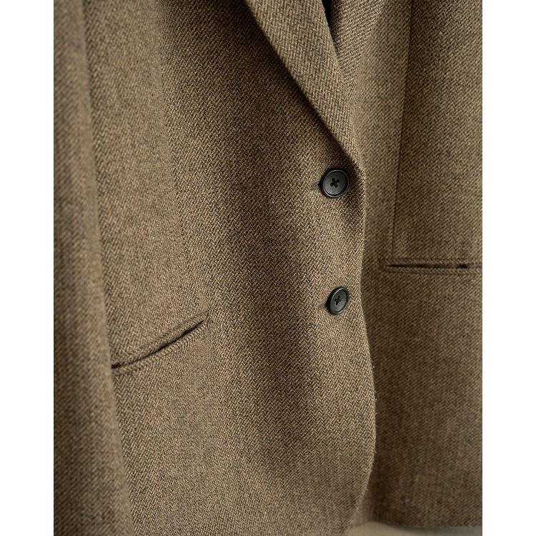 anuke（アンヌーク） 予約商品/anuke Herringbone Wool Jacket