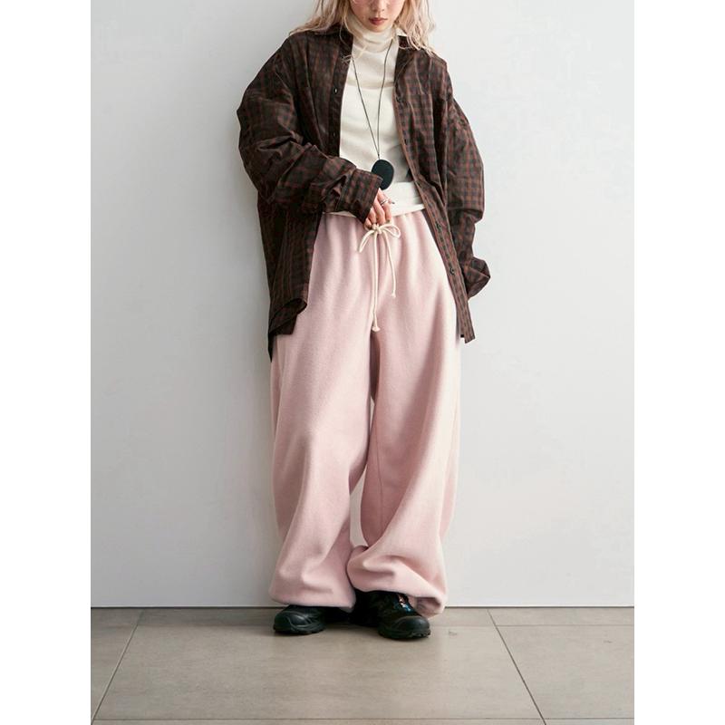 anuke（アンヌーク） 予約商品/anuke Fleece Rough Pants 62620712 9月