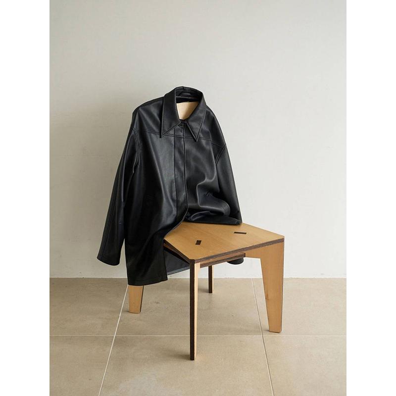 anuke（アンヌーク） 予約商品/anuke Ecoleather Over Jacket 62620105