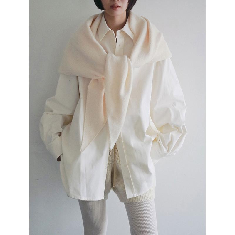 anuke（アンヌーク） 予約商品/anuke Knit Triangle Scarf 62621013 9