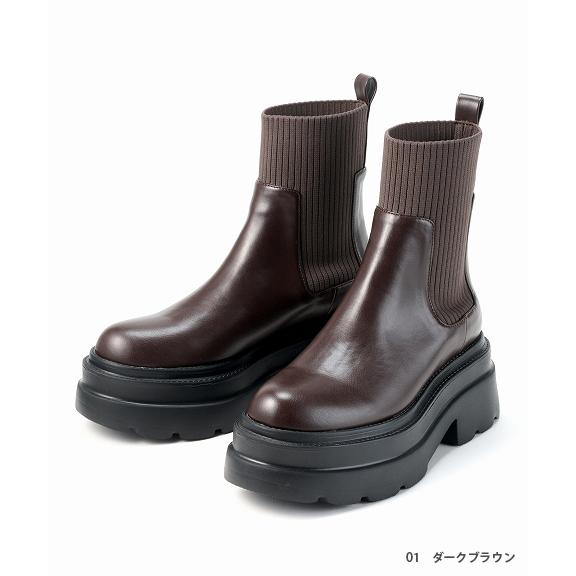 予約商品 COCODEAL ココディール サイドゴアショートブーツ 74557081  