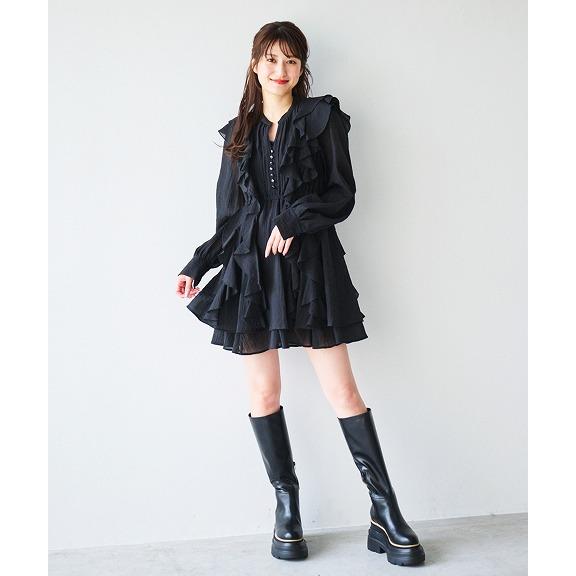 即日発送/COCODEAL ココディール フリルミニワンピース 74615388  