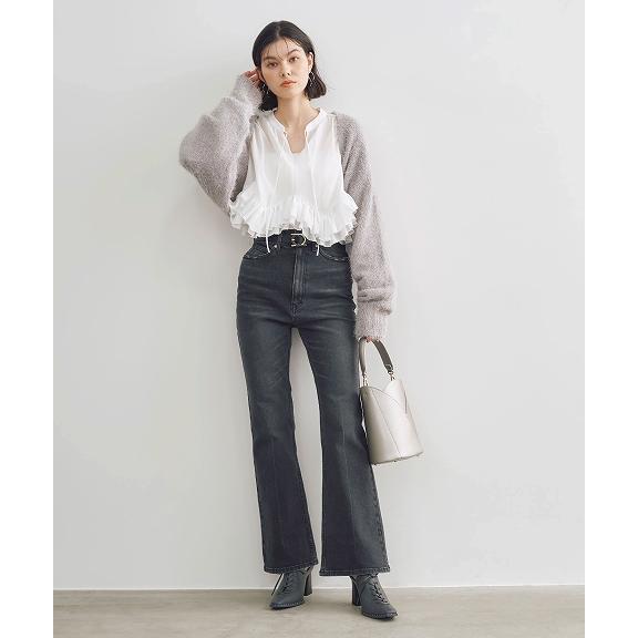 ココディール 【SOLD OUT】COCODEAL ヘムフリルブラウス ココディール 【SOLD OUT】COCODEAL ヘムフリルブラウス