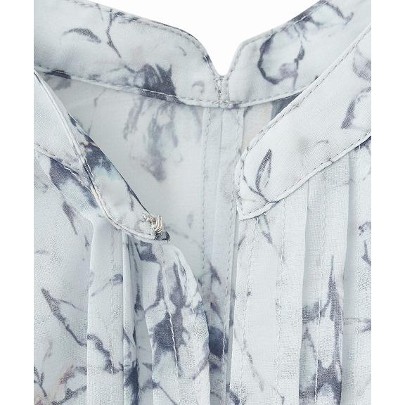 cocodeal シャーリングフラワープリントワンピース シャーリングフリルフラワープリントワンピース｜PETAL ONLINE