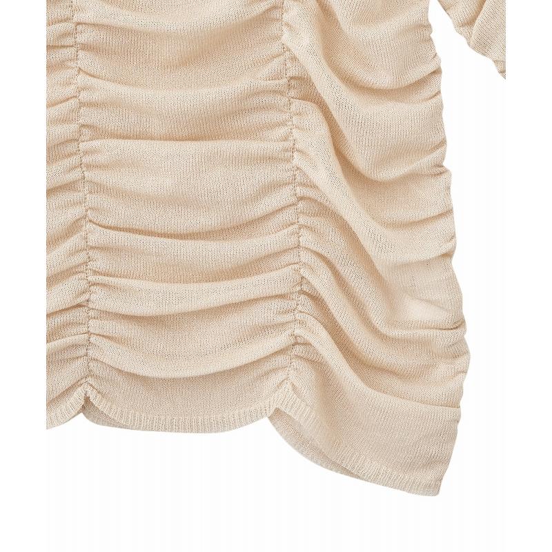 JOHN BULL◇ニット・セーター(薄手)/FREE/レーヨン/WHT/JL233N06