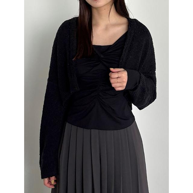 ☆rin☆COCO DEAL  リリヤーンニットガウン 大人気の#リリヤーンニットガウン 薄手で通気性がいいざっくり編みの