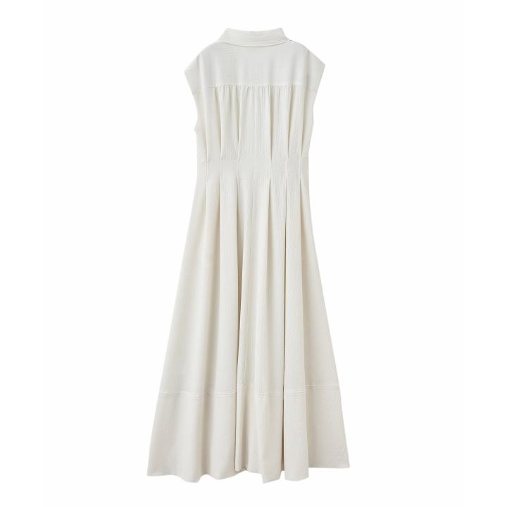 ココディール 即日発送/COCODEAL ノースリーブシャツワンピース  