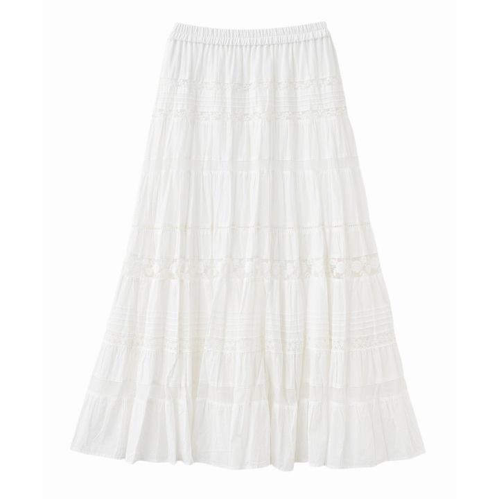 ココディール（COCO DEAL） 即日発送/COCODEAL レース切替ティアード