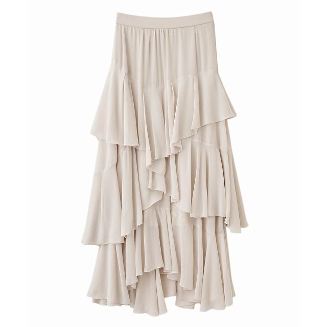 COCODEAL ティアードフリルスカート ココディール 土日祝も即日発送/COCODEAL ティアードフリル