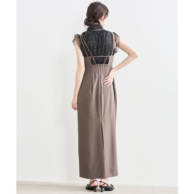 COCO DEAL / 半袖ブラウス/2/ポリエステル/CRM/75218298 ココディール（COCO DEAL） 即日発送/COCODEAL ドットチュールリボン