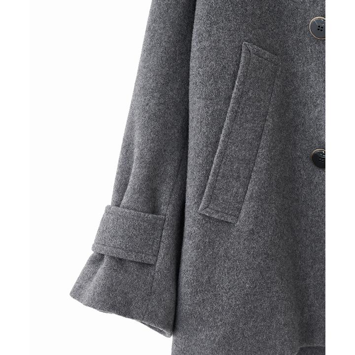 新品未使用 ココディール インペリアルモッサショートPコート グレー COCO DEAL(ココディール) インペリアルモッサショートPコートグレー