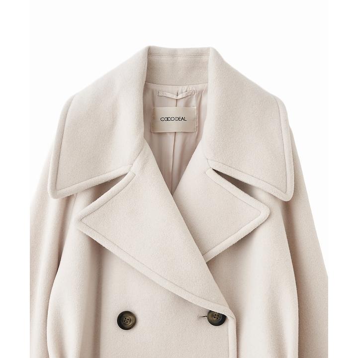 COCO DEAL ビッグカラーロングトレンチコート ビッグカラーロングトレンチコート｜PETAL ONLINE（ペタルオンライン）