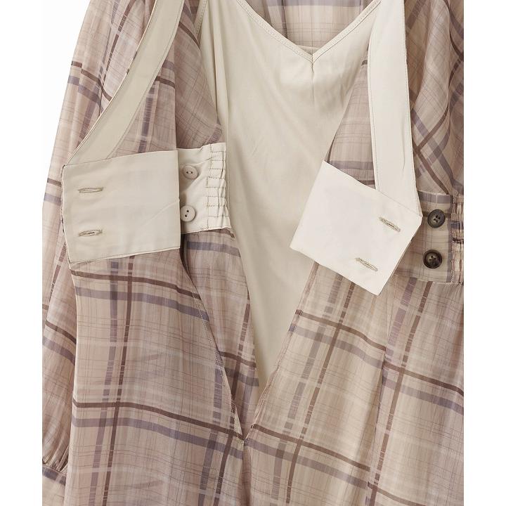 COCO DEAL チェックシャツワンピース チェックシャツワンピース｜PETAL ONLINE（ペタルオンライン）