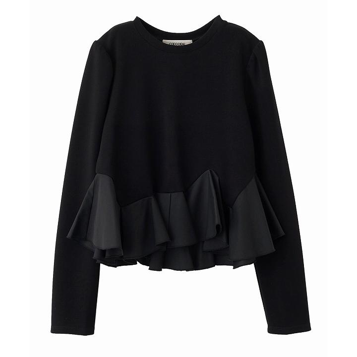 cocodeal アシメぺプラムブラウス ココディール 即日発送/COCODEAL アシメペプラムブラウス