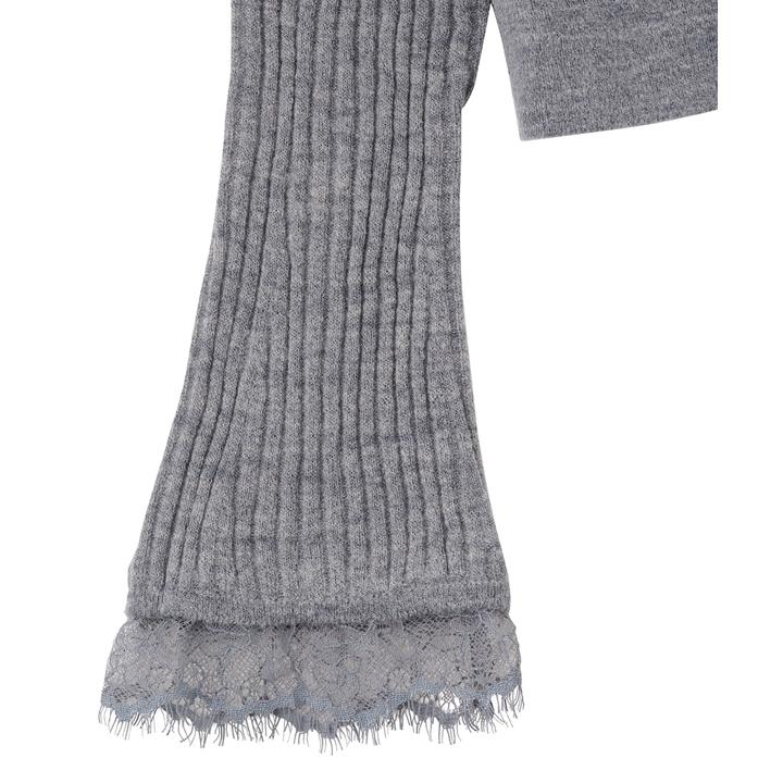 ココディール 【SOLD OUT】COCODEAL シアーリブレースカーディガン