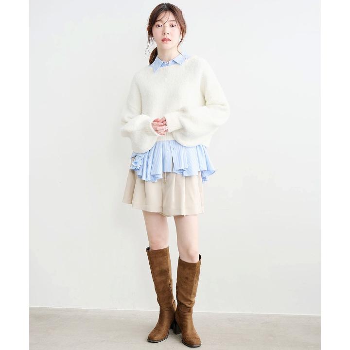 【ちいまる】COCO DEAL ハイネックパフスリーブラメニット COCO DEAL - 【ちいまる様専用】COCO DEAL ハイネックパフスリーブ