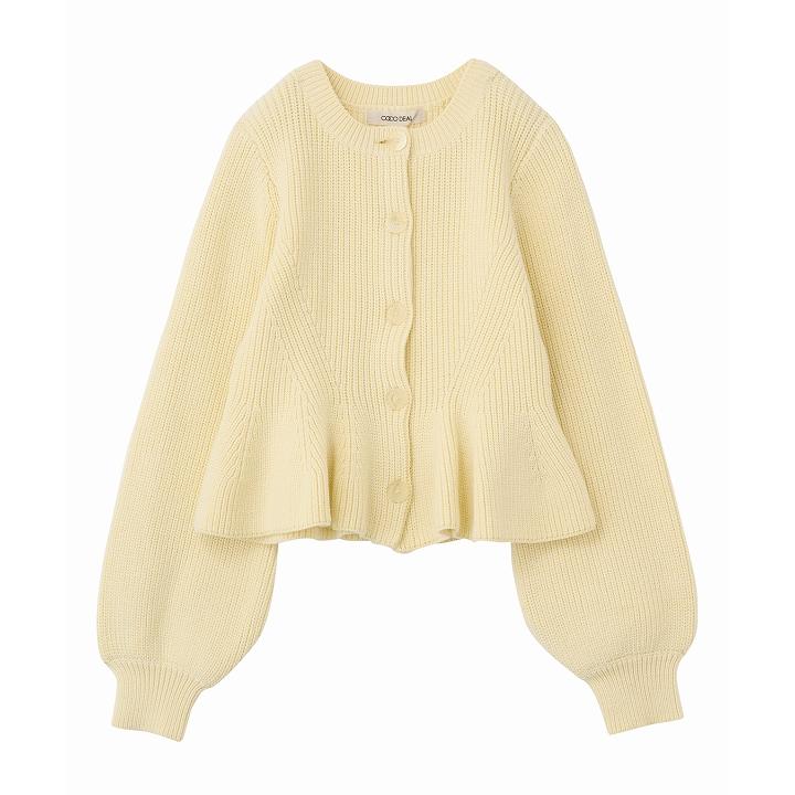 ココディール（COCO DEAL） 土日も即日発送/COCODEAL ペプラムボタン