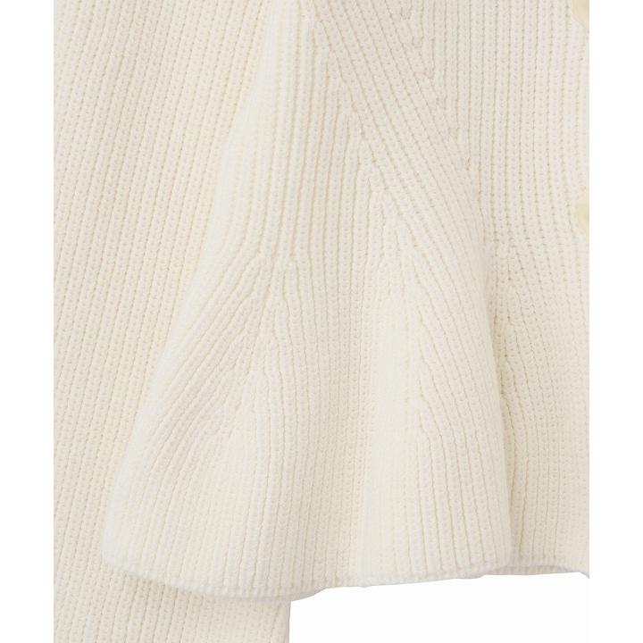 ココディール（COCO DEAL） 即日発送/COCODEAL ペプラムボタンニット