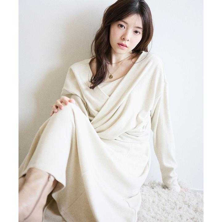 COCO DEAL カシュクールカットワンピース ココディールカシュクールカットワンピース