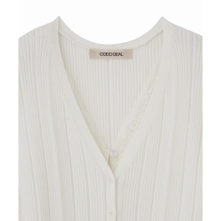 ココディール（COCO DEAL） 予約商品/COCODEAL レースドッキングニット