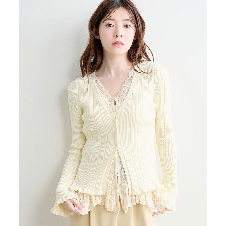 ココディール（COCO DEAL） 予約商品/COCODEAL レースドッキングニット