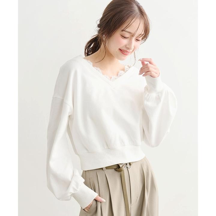 ココディール（COCO DEAL） 即日発送/COCODEAL レーストリムスウェット